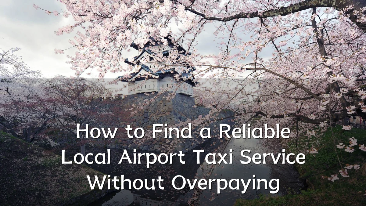 How to Find a Reliable Local Airport Taxi Service Without Overpaying