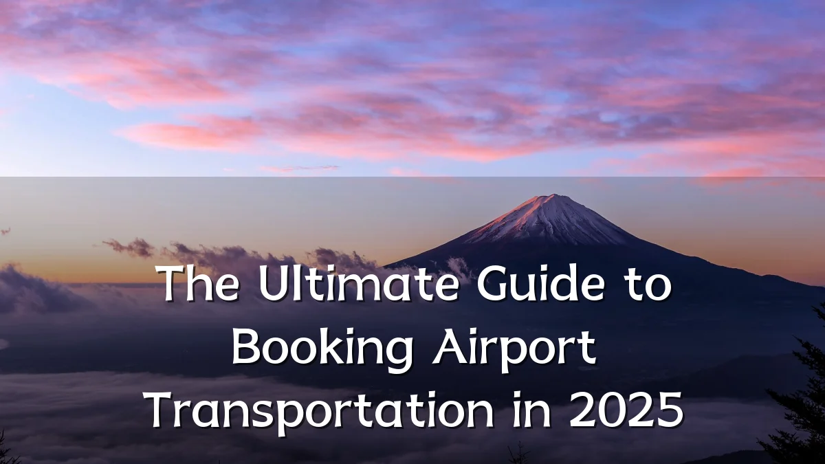 The Ultimate Guide to Booking Airport Transportation in 2025
