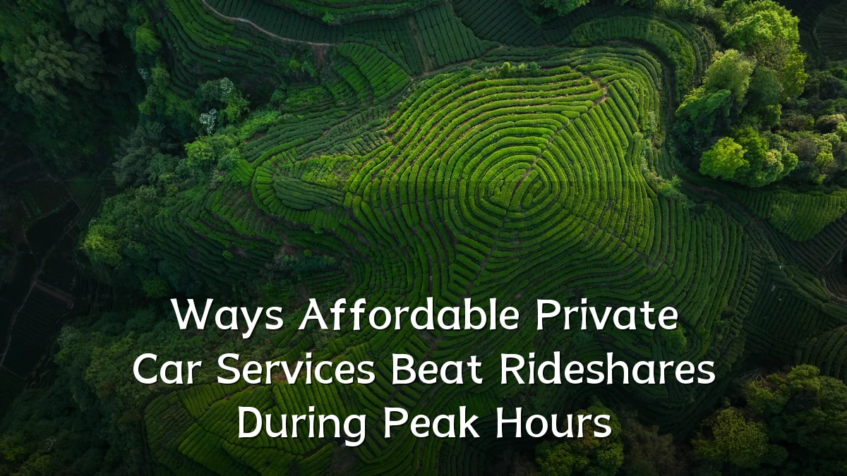 Ways Affordable Private Car Services Beat Rideshares During Peak Hours
