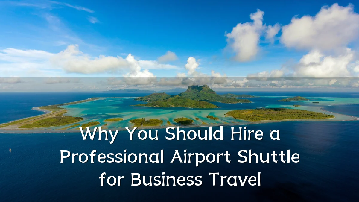 Why You Should Hire a Professional Airport Shuttle for Business Travel
