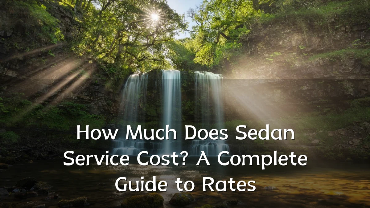 How Much Does Sedan Service Cost? A Complete Guide to Rates