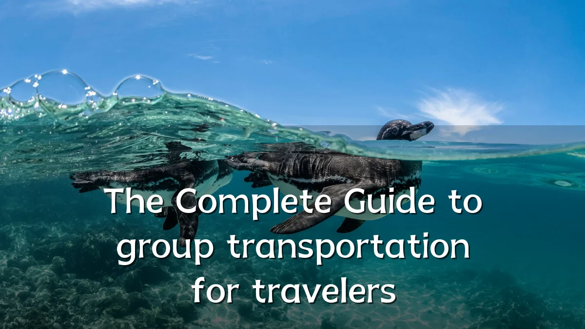 The Complete Guide to group transportation for travelers