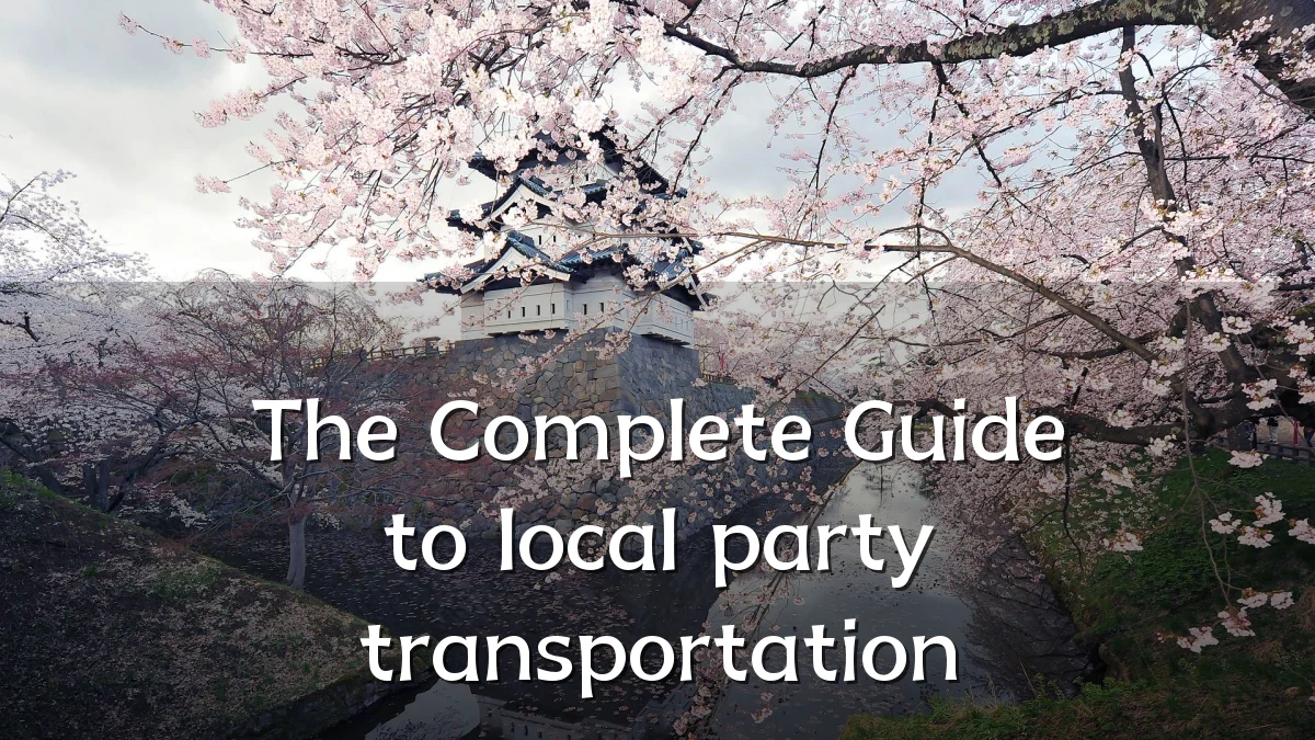 The Complete Guide to local party transportation