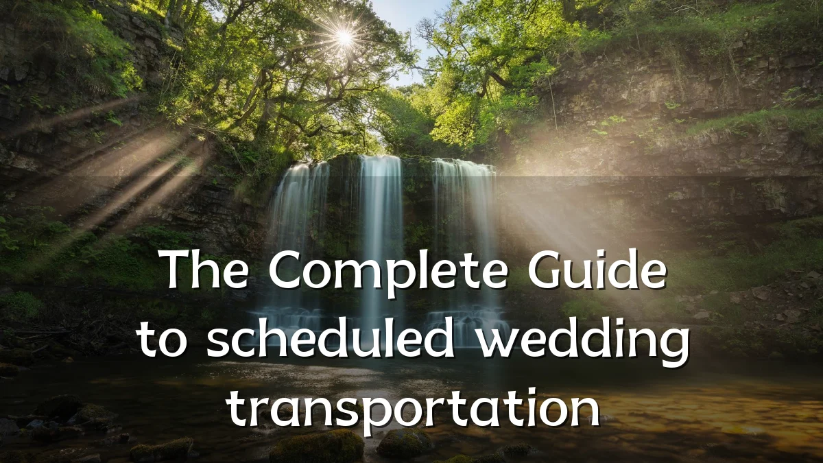 The Complete Guide to scheduled wedding transportation