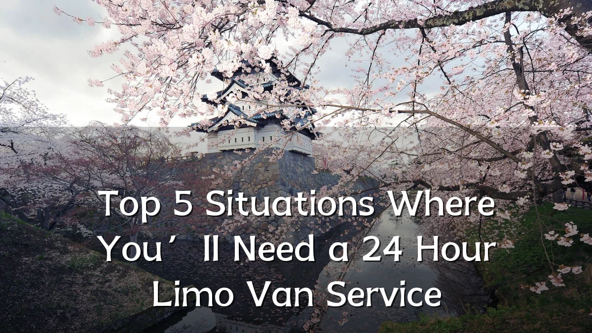 Top 5 Situations Where You’ll Need a 24 Hour Limo Van Service
