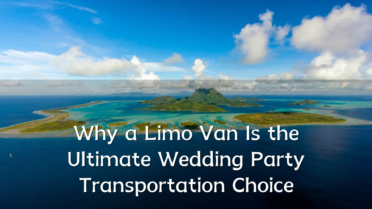 Why a Limo Van Is the Ultimate Wedding Party Transportation Choice