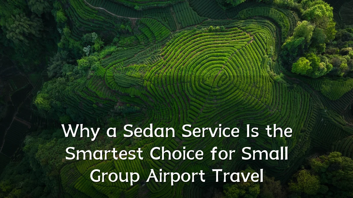 Why a Sedan Service Is the Smartest Choice for Small Group Airport Travel